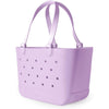 Simple Modern - Bolsa impermeable de caucho con bolsillo para playa, barco y piscina, color lila (Electric Lavender)