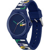 Lacoste Neocroc Reloj de Pulsera para Hombre, Diseño Multicolor con Movimiento de Cuarzo