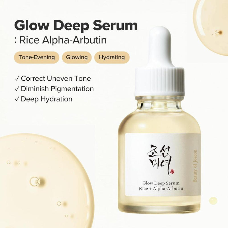 Beauty of Joseon Glow Deep Sérum 68% Agua de Arroz + Alfa-Arbutina 30ml
