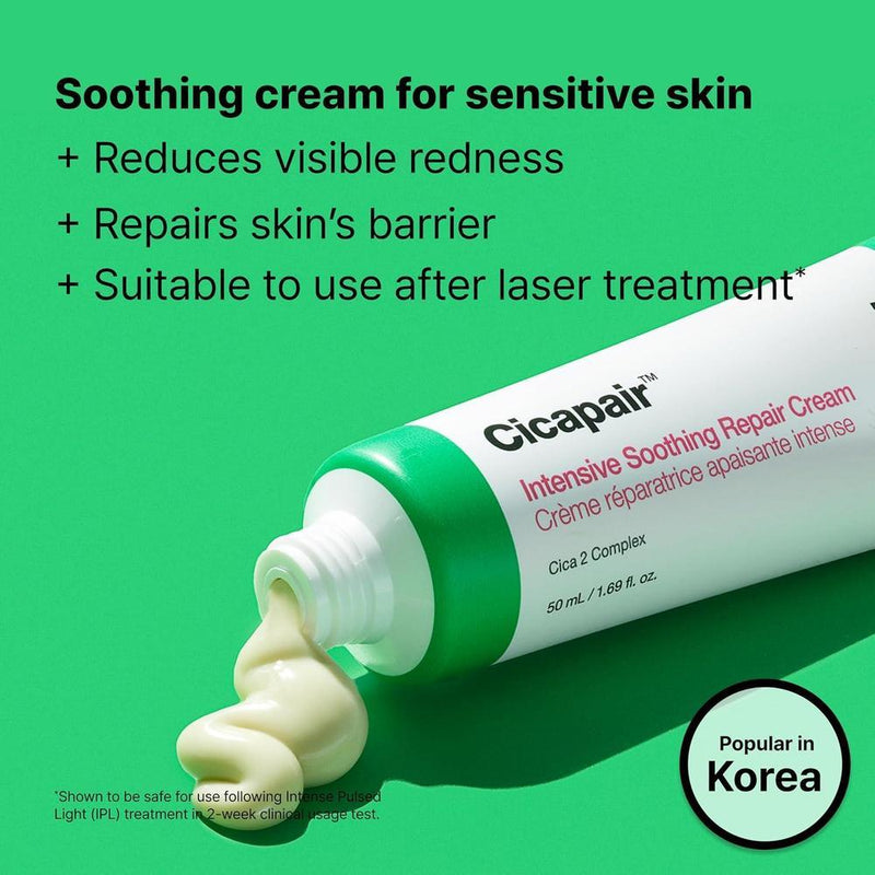 Hidratante Facial Dr.Jart+ Cicapair Para Piel Sensible Con Centella Asiática