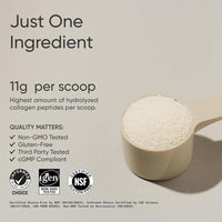 Péptidos de colágeno sin sabor, certificado Paleo sin OMGs ni gluten, fácil de mezclar para piel y articulaciones saludables