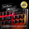 SteelSeries Apex Pro TKL Gen 3 con interruptores Omnipoint, actuación ajustable, rapid trigger, presets para juegos y modo de protección