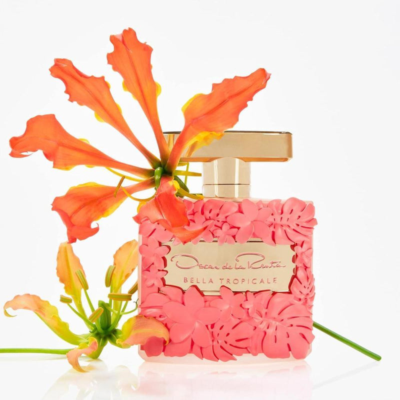 Oscar de la Renta Bella Tropicale Eau de Parfum, fragancia floral de larga duración para mujeres