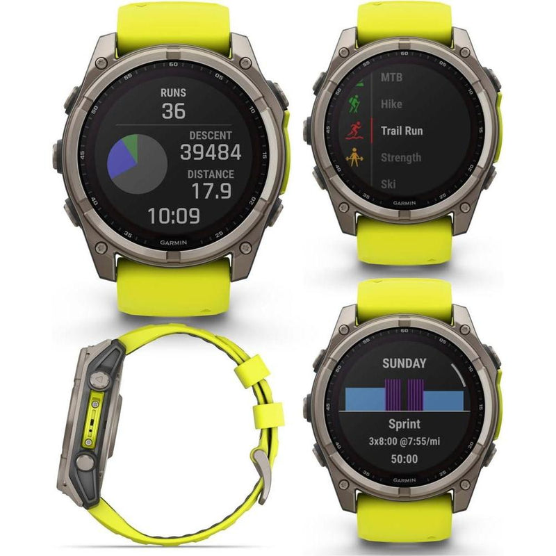 Garmin Fenix 8 Smartwatch Solar Sapphire Gps Bluetooth 64gb