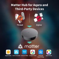 Aqara Smart Hub M200 con Controlador Matter, Enrutador Thread, Bluetooth, Wi-Fi, IR, Compatible Alexa y Google Home