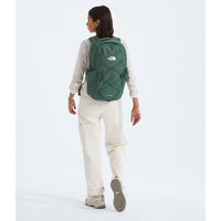 Mochila Jester de The North Face con sistema FlexVent y organización total, ideal para trabajo y estudio