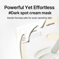 Máscara de Crema Iluminadora de Poros y Manchas Oscuras con Niacinamida y Ácido Tranexámico, Hidratante y No Irritante