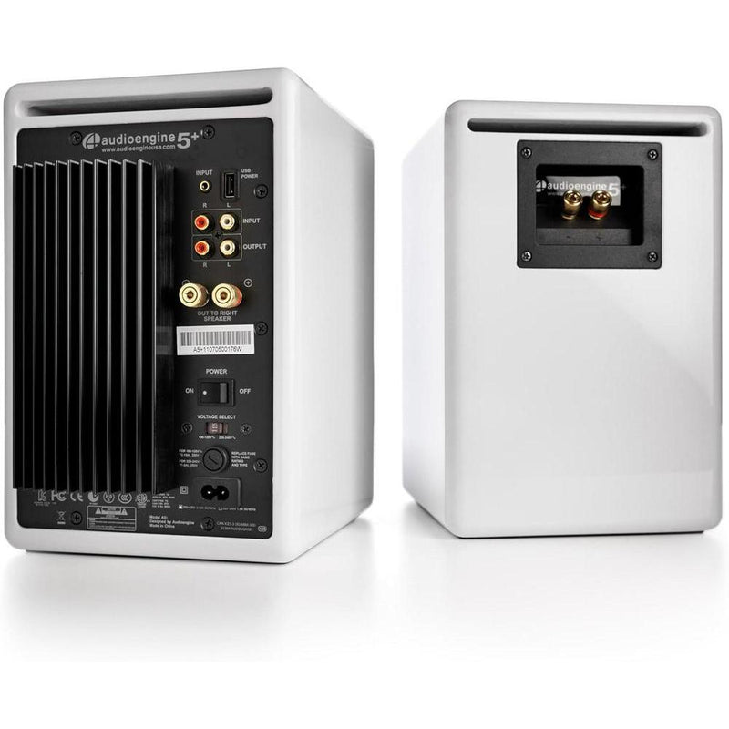 Bocinas de Estantería Amplificadas Audioengine A5+ para Música, Juegos, Turntables y Teatro en Casa