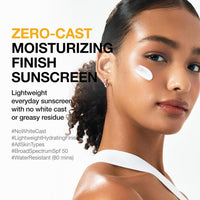 Anua Protector Solar Hidratante SPF 50 sin fundición, brillante natural, sin yeso blanco, con ácido hialurónico, niacinamida, ideal para rostro