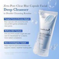Limpiador Facial Medicube Zero Pore Deep Cleanser AHA, BHA, PHA 120g