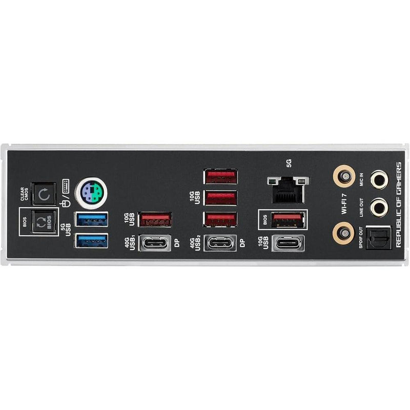 ASUS ROG Crosshair X870E APEX Motherboard con Advanced AI, DDR5, Wi-Fi 7, DIMM.2, PCIe 5.0 y USB4 para alto rendimiento
