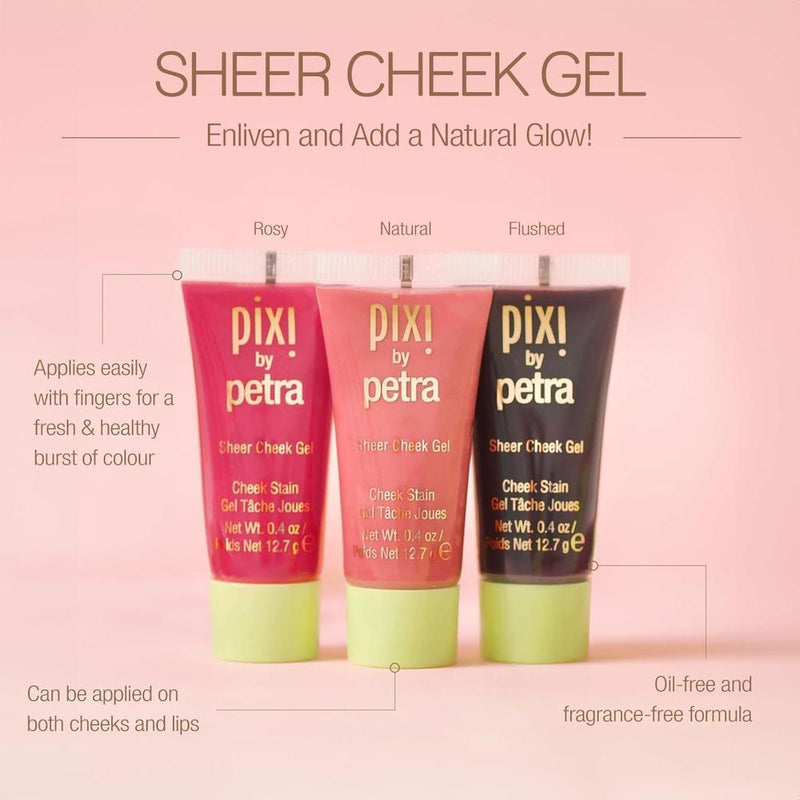 Pixi Sheer Cheek Gel Flushed Rubor Gel Hidratante 13ml