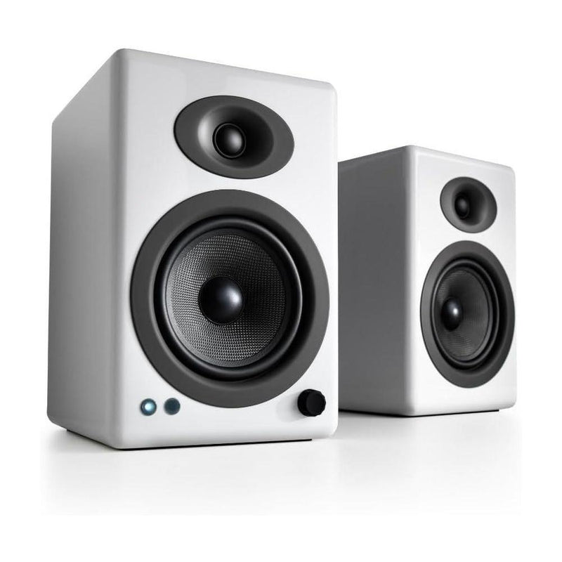 Bocinas de Estantería Amplificadas Audioengine A5+ para Música, Juegos, Turntables y Teatro en Casa