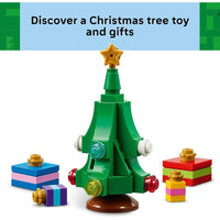 LEGO Camión de Entrega de Papá Noel para Niños, Juego de Construcción para Jugar o Decoración Navideña, Blocs para Niñas y Niños