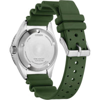 Citizen Reloj Promaster de buceo automático, acero inoxidable y correa verde, funciones avanzadas para aventureros