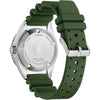 Citizen Reloj Promaster de buceo automático, acero inoxidable y correa verde, funciones avanzadas para aventureros