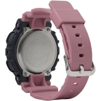 Reloj Casio Señoras G-Shock S-Series con Banda de Resina Rosa, Modelo GMAS140-4A, Analógico Digital