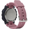 Reloj Casio Señoras G-Shock S-Series con Banda de Resina Rosa, Modelo GMAS140-4A, Analógico Digital