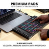 Controlador MIDI Akai Professional MPC de 16 almohadillas RGB con software completo, tira táctil y pantalla LCD