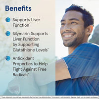 Suplemento de Cardo Mariano Jarrow Formulas 150mg, Extracto Estandarizado a Flavonoides para Salud Hepática