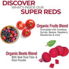 Country Farms Super Reds - superalimento energizante de polifenoles, antioxidantes, bebida en polvo, 20 porciones