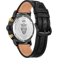 Citizen Eco-Drive Star Wars Darth Maul Mastermind cronógrafo negro con correa de nailon y esfera negra, modelo CA0766-02W