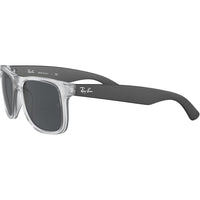 Gafas de sol rectangulares Ray-Ban Justin, 100% protección UV, incluye estuche y paño de limpieza para cuidado