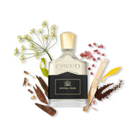 Creed Royal Oud, colonia de lujo para hombres, fragancia amaderada rica, picante y ahumada