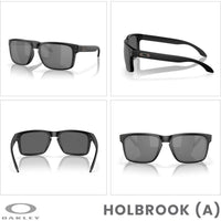 Oakley Holbrook Asian Fit - Gafas de sol hombre con kit de cuidado y correa de seguridad incluidas para mayor protección