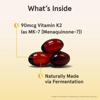 Jarrow Formulas MK-7, suplemento de vitamina K2 MK-7 para salud ósea y cardiovascular. Sin gluten ni alérgenos