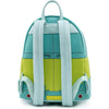 Loungefly Scooby Doo Mystery Machine - Bolso de hombro con doble correa para mujer, diseño clásico multicolor