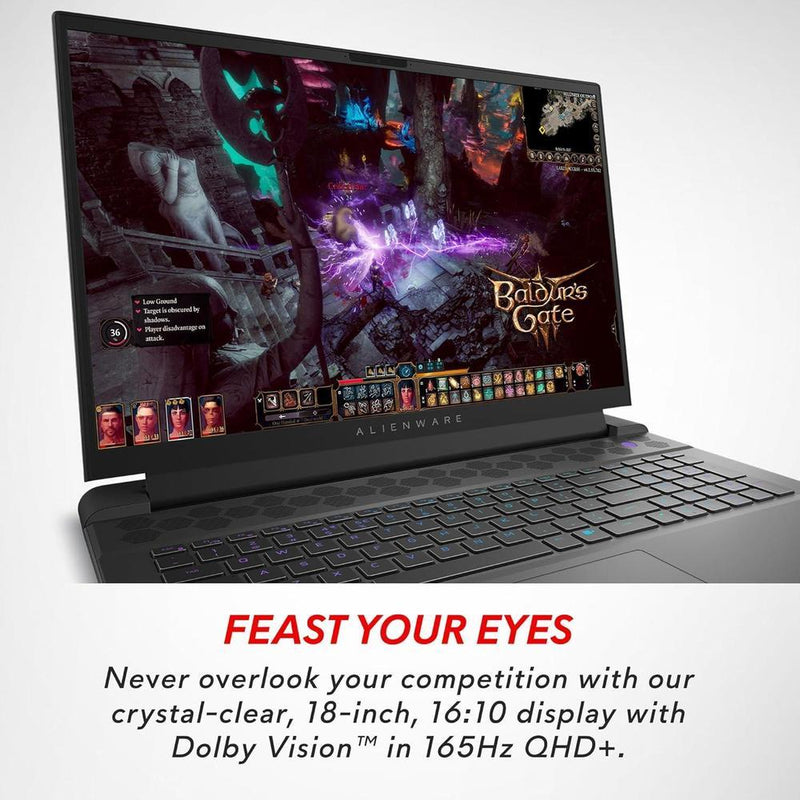 Laptop Alienware M18 Para Gaming Intel Core I7 16GB RAM 1TB SSD RTX 4070
