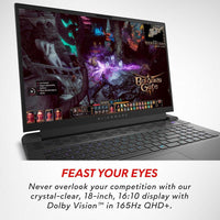 Laptop Alienware M18 Para Gaming Intel Core I7 16GB RAM 1TB SSD RTX 4070