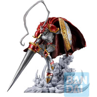 Digimon - Estatua coleccionable de Gallantmon de Bandai Spirits Ichibansho en postura icónica, aproximadamente 13 cm de alto