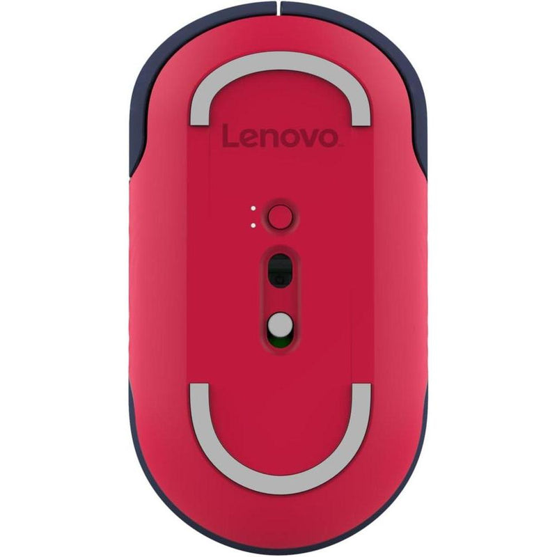 Lenovo Mouse silencioso Bluetooth 350, diseño ergonómico ambidiestro inalámbrico, Bluetooth 5.3, duración de batería 36 meses, reciclado