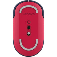 Lenovo Mouse silencioso Bluetooth 350, diseño ergonómico ambidiestro inalámbrico, Bluetooth 5.3, duración de batería 36 meses, reciclado