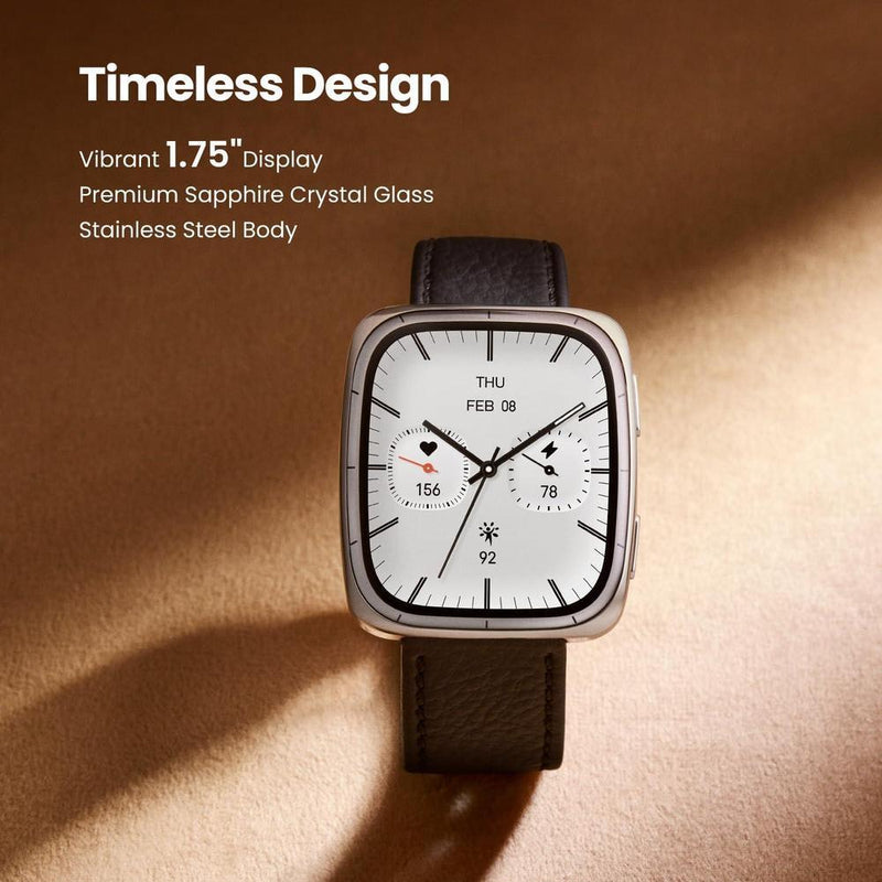 Amazfit Active 2 Smartwatch Pantalla 1.75 Pulgadas Resistente Al Agua Gps Monitoreo Frecuencia Cardiaca Bateria 10 Dias