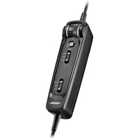 Bose Auriculares de aviación A30 con diseño cómodo, micrófono ajustable y cancelación de ruido, color negro