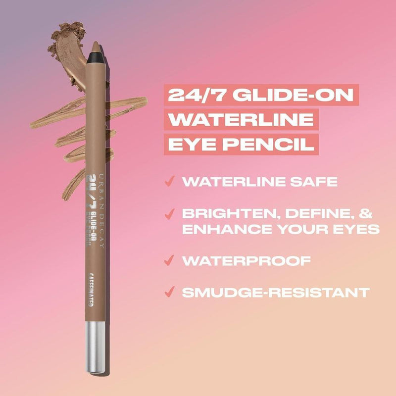 Urban Decay Lápiz Delineador De Ojos 24/7, Resistente Al Agua Y Manchas, Larga Duración 1.13g