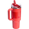 STANLEY Quencher ProTour - Vaso térmico con tapa a prueba de fugas, popote y asa integrados, acero inoxidable, compatible con portavasos