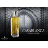 Perfume Casablanca unisex de Swiss Arabian, fragancia amaderada y frutal, larga duración con notas de manzana, pachulí, ámbar y vainilla