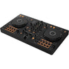 Pioneer DJ DDJ-FLX4 Controlador de 2 canales Rekordbox y Serato DJ con salida USB, integración de streaming, grafito