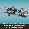 LEGO Star Wars TIE Fighter y X-Wing Mash-up - Juego de Construcción con Minifiguras, Regalo para Niños desde 9 Años