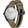 Citizen Eco-Drive Star Wars Yoda Judge me by my size do you Reloj IP Negro Cordura Luminoso Modelo BM6839-06W Negro Marrón Classic