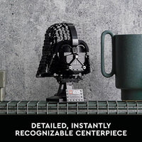 LEGO Star Wars Juego de Construcción de Casco de Darth Vader, Modelo para Adultos, Decoración Coleccionable