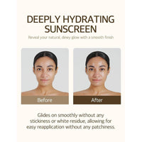 Mixsoon Protector Solar Coreano SPF 50, Textura Ligera y Aireada, Sin Fundición Blanca, Apto para Maquillaje y Uso Diario