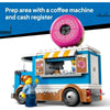 LEGO City Camión de Donas - Juguete de Construcción para Niños, Incluye Minifiguras de Proveedores y Clientes con Accesorios Divertidos