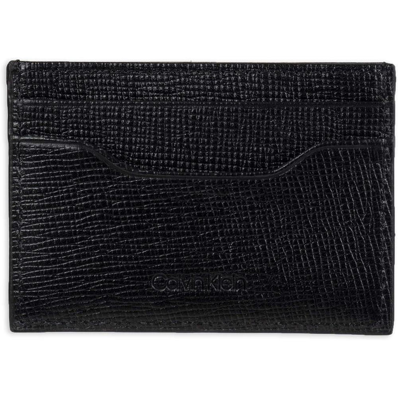 Cartera Calvin Klein para hombre con diseño minimalista bifold y fundas para tarjetas con bloqueo RFID