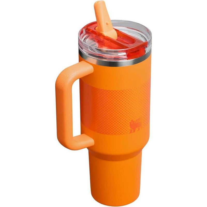 STANLEY Quencher ProTour, vaso de paja con tapa a prueba de fugas y popote integrado, para viajes, acero inoxidable