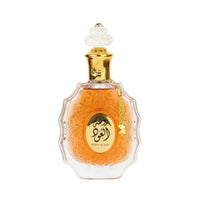 Lattafa Rouat Al Oud Eau de Parfum en espray unisex, fragancia amaderada y especiada para uso diario